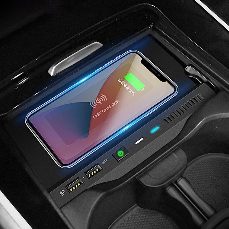 10w Wireless Charger for Mercedes-benz a Class 2019-2022 - Qi Standard Quick Charging