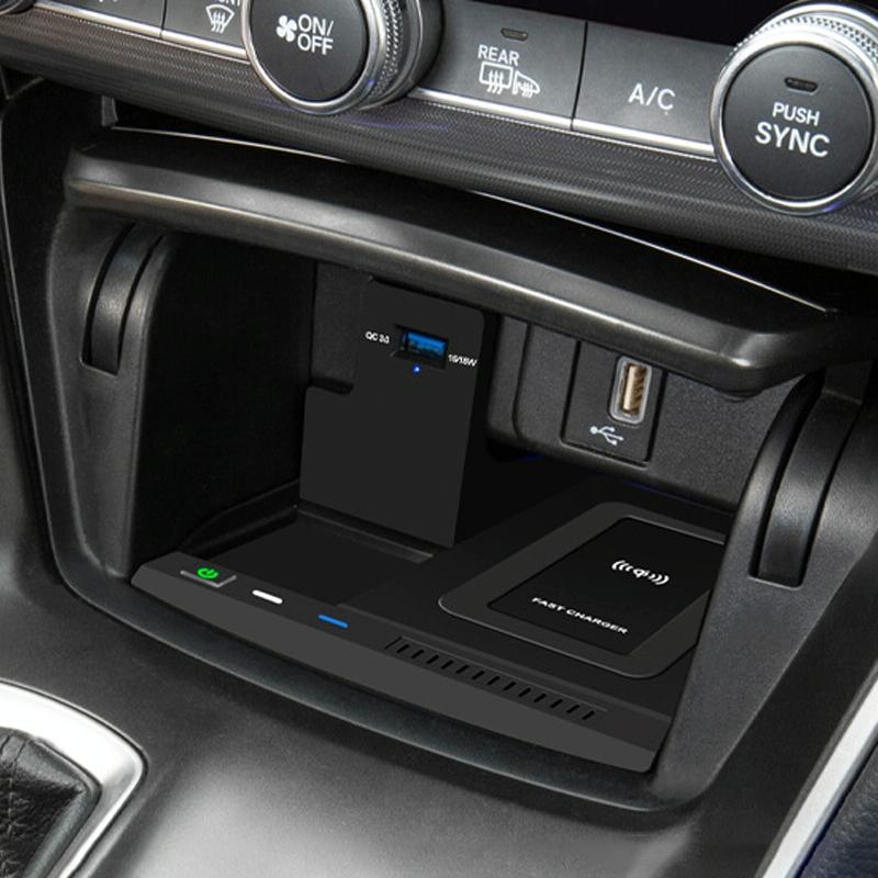 Wireless Car Charger for Honda Inspire 2018-2022 - 10w Qi Quick Charge