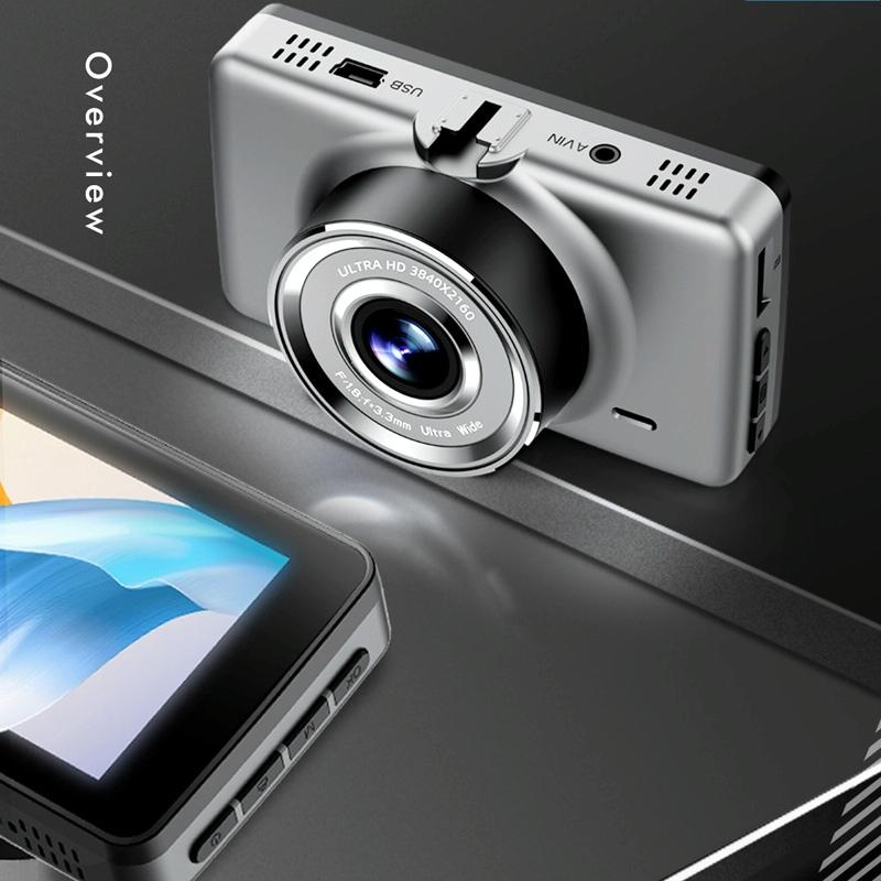 4k Dual Record Driving Recorder with Wifi and Night Vision