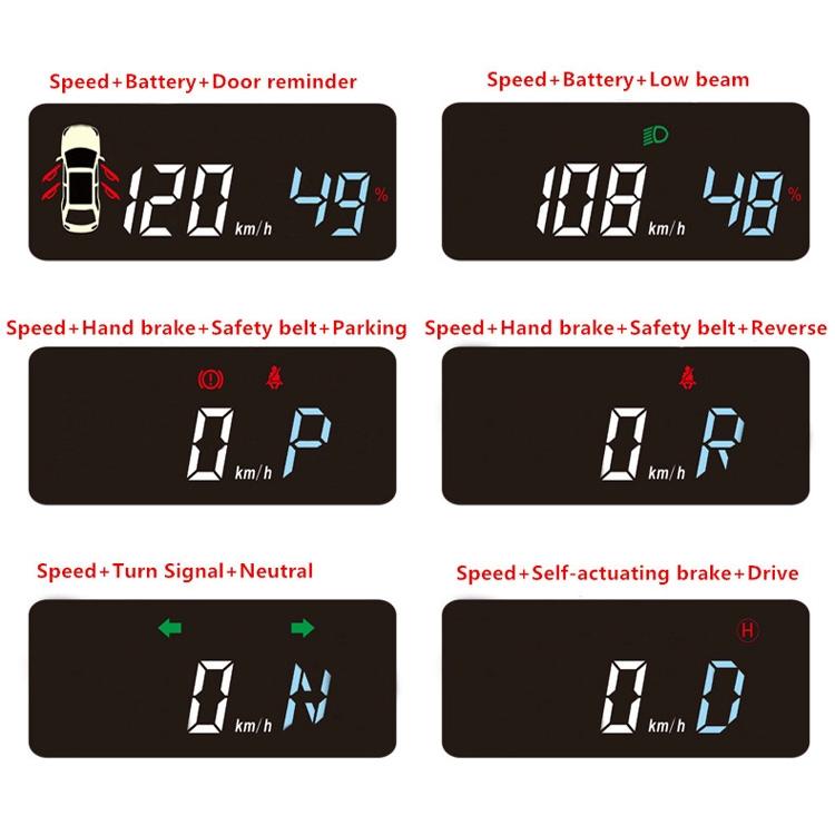 Hud For Tesla Model 3 Clear Display For Safe Driving