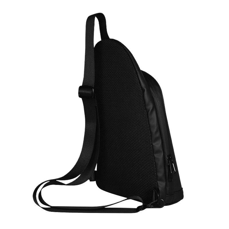 7 Outdoor Led Crossbody Bag With Usb & Bluetooth Black