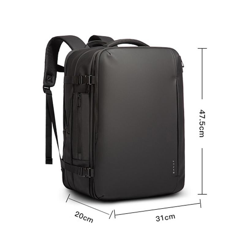 Men Waterproof Double Shoulder Backpack