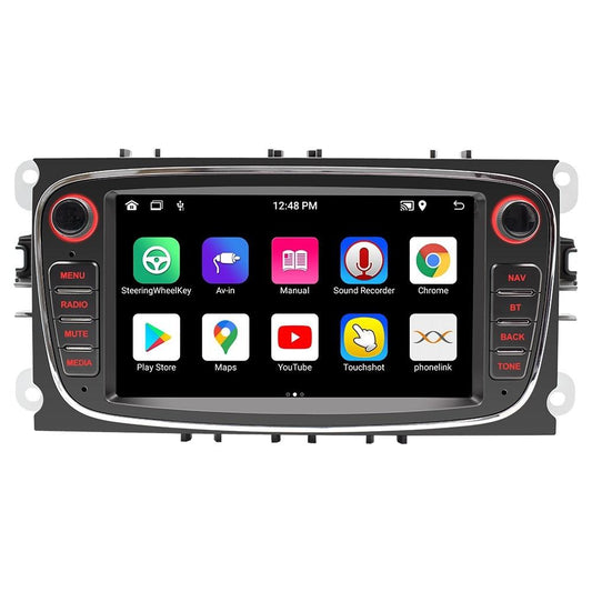 7 Inch Android Navigation Radio For Ford Focus - Bluetooth Rds 1 + 32G - Black 1 + 32G