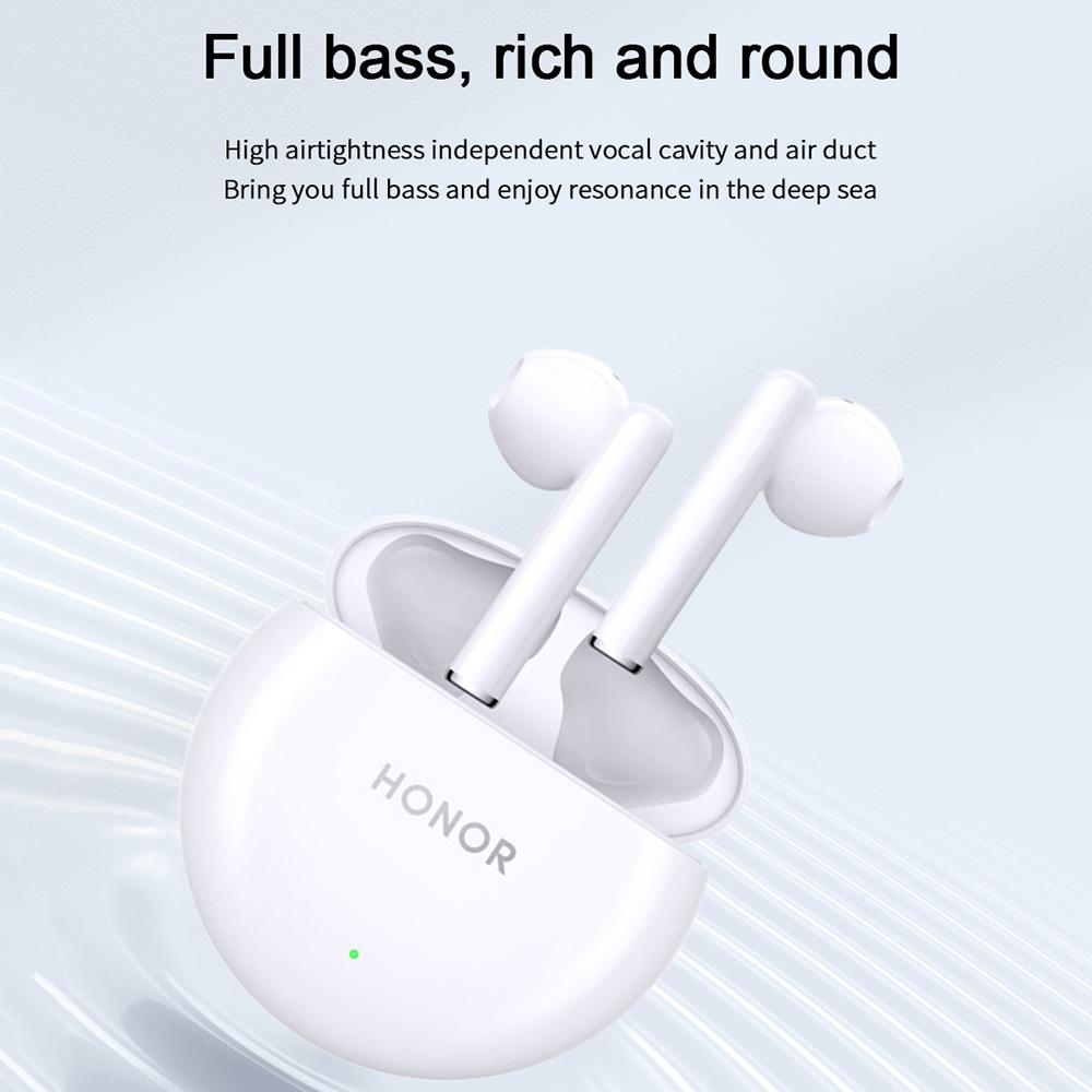 Smart Call Noise Reduction Bluetooth Earbuds - Semi-in-ear - Glaze White