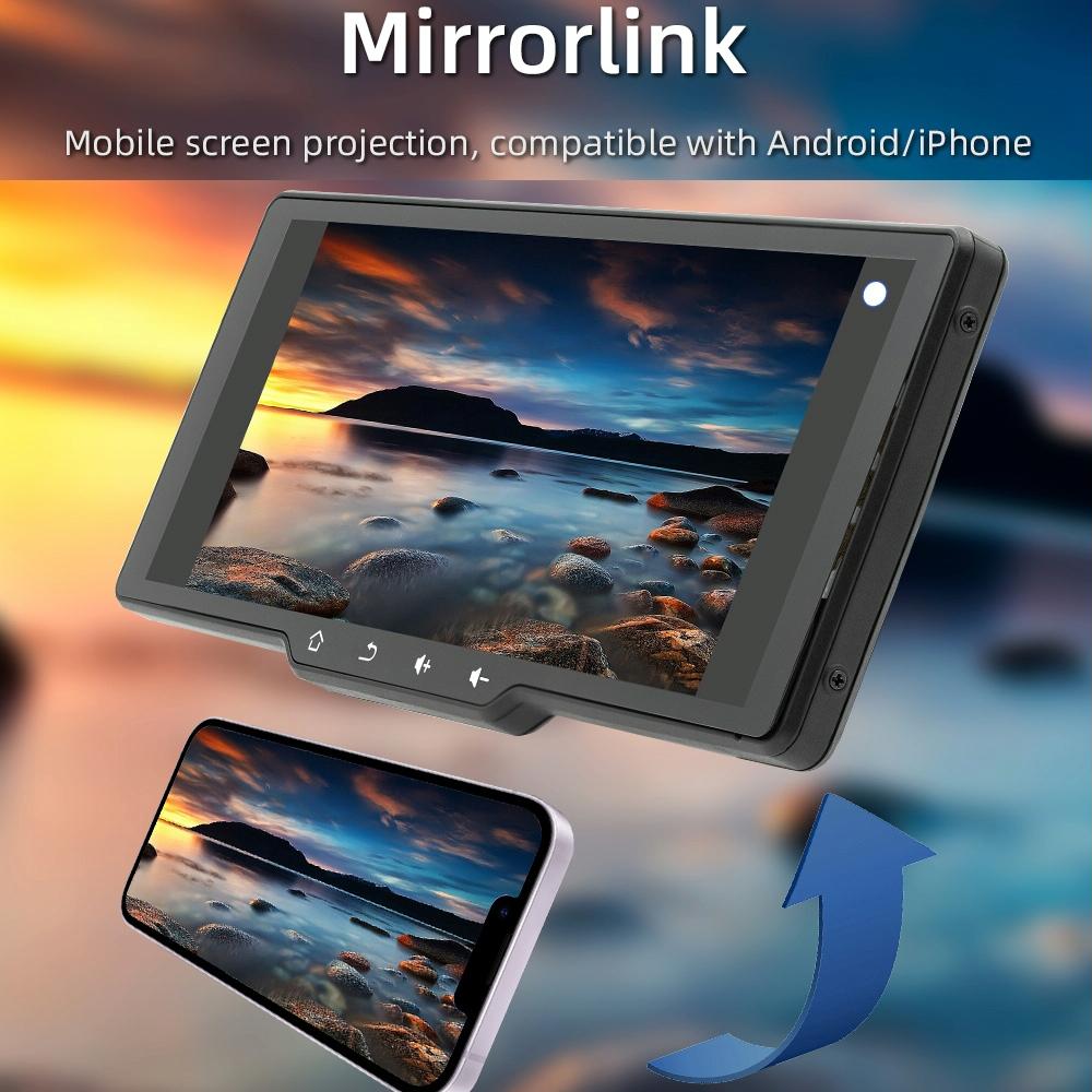 9.38 Inch Car Mp5 Player With Carplay / Android Auto - Portable Black