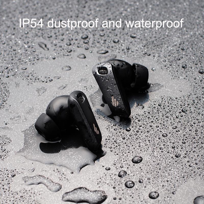 Shadow Black Wireless Bluetooth Earphones - Waterproof and Dustproof