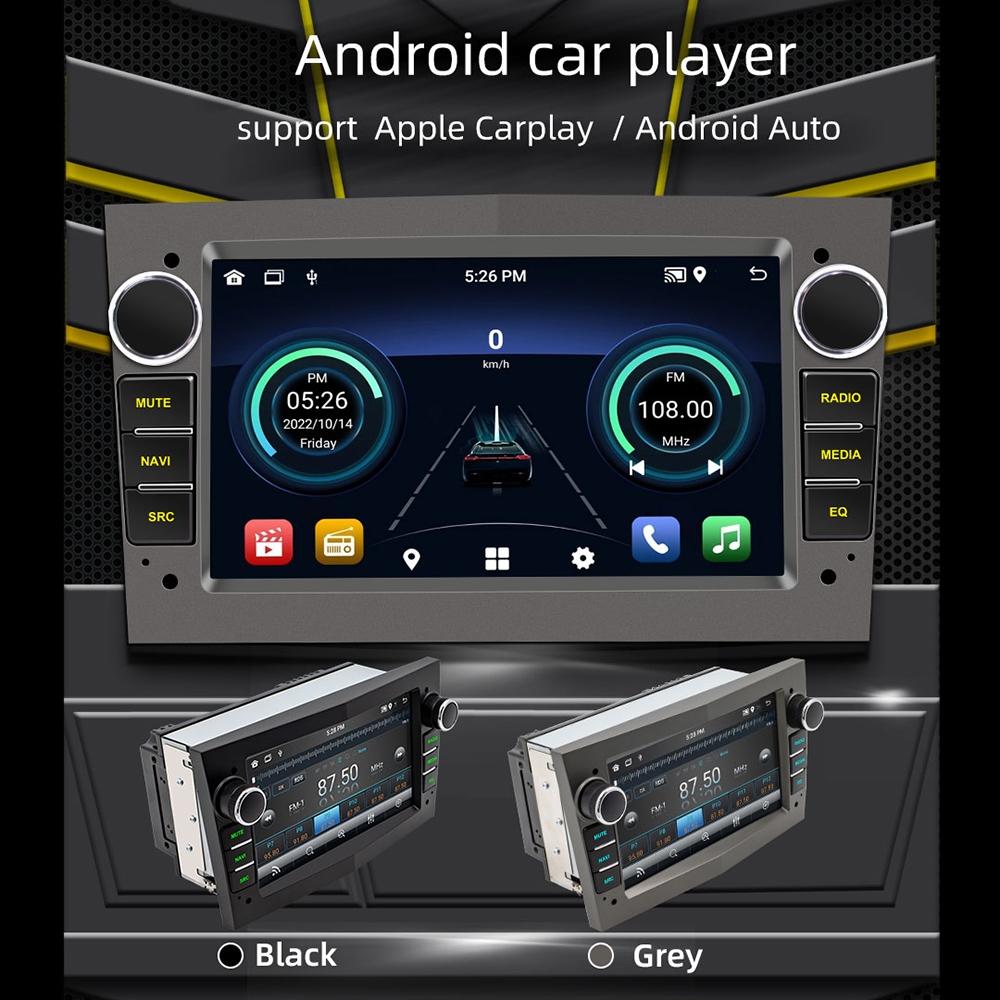 7 Inch Car Mp5 Player With Dab Function & Carplay / Android Auto For Opel - 1Gb + 16Gb - 1Gb + 16Gb Black