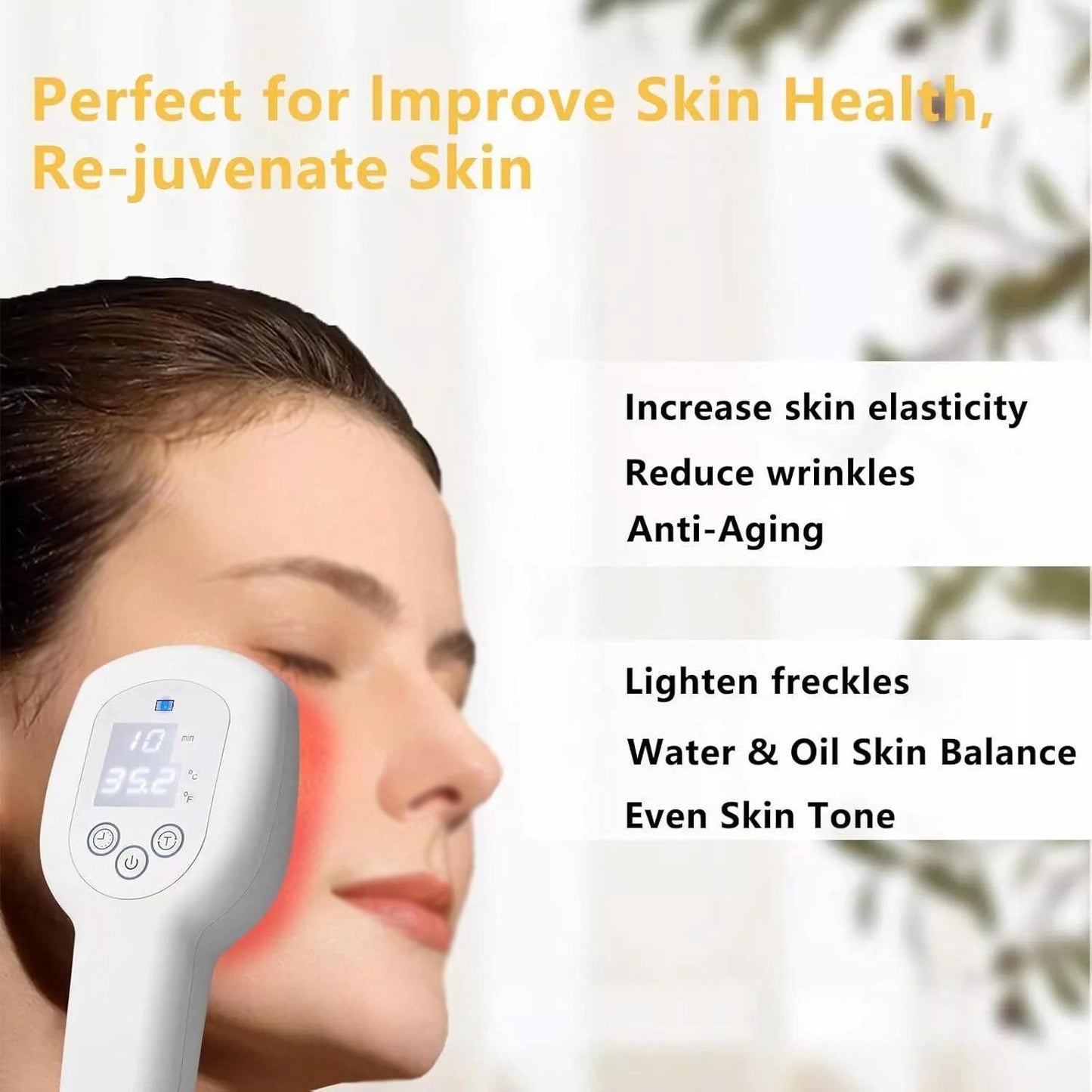 Full Body Infrared Pain Relief Device With App White