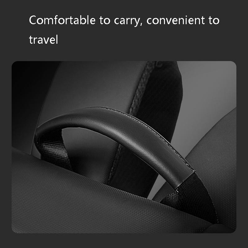 Men Anti-theft Backpack - Secure & Stylish - Black