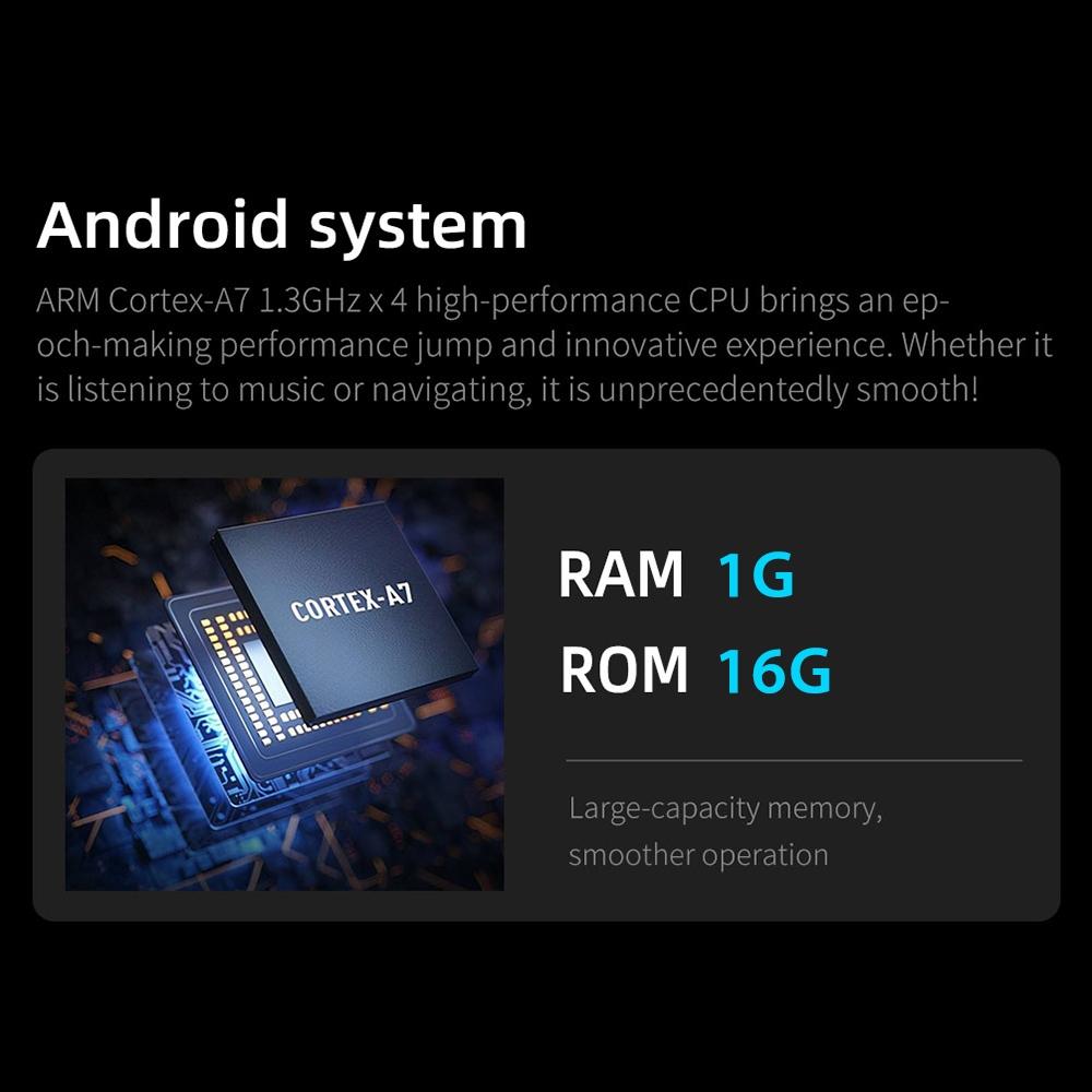 7 Inch Car Mp5 Player With Dab Function & Carplay / Android Auto For Opel - 1Gb + 16Gb - 2Gb + 32Gb Black