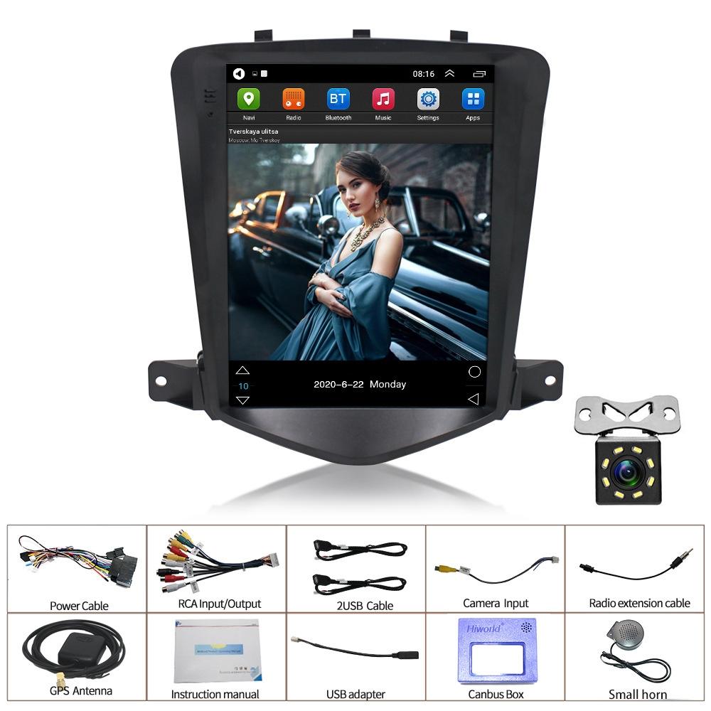 9.7 Inch Navigation For Chevy Cruze - Standard + 8 Cam - 1 + 16G