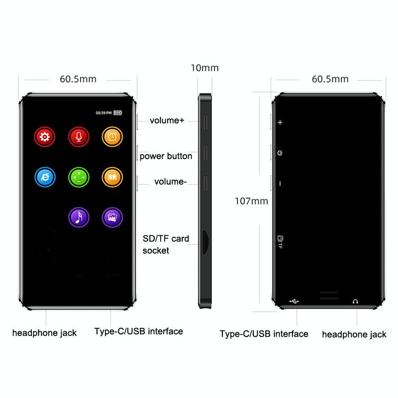 Touch Screen Mini Tablet With Wifi Bluetooth And 32Gb Tf Capacity - 1G Ddr+8G Flash