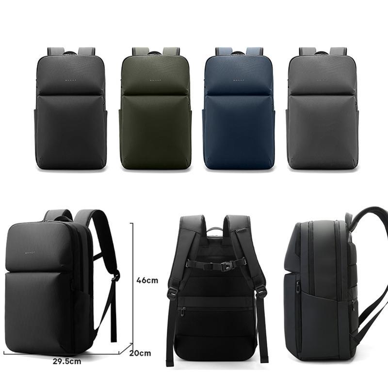 Large Capacity Business Shoulder Bag For Men - Blue