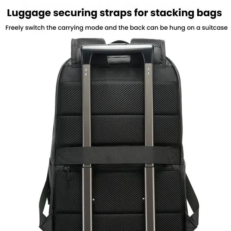 Large Capacity Business Shoulder Bag For Men - Blue