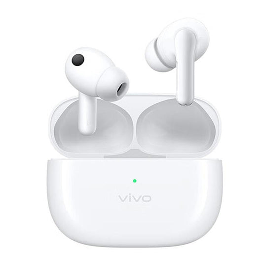 Wireless Smart Noise-cancelling Earphones for Sports - White