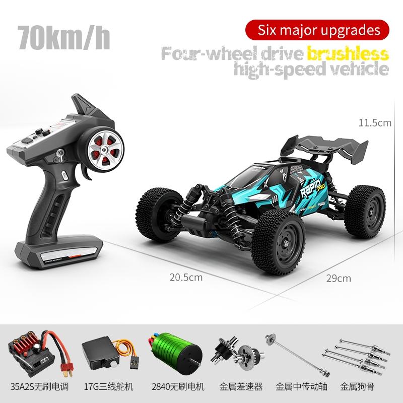 High Speed Brushless Off-road Rc Car - Full Scale - Blue