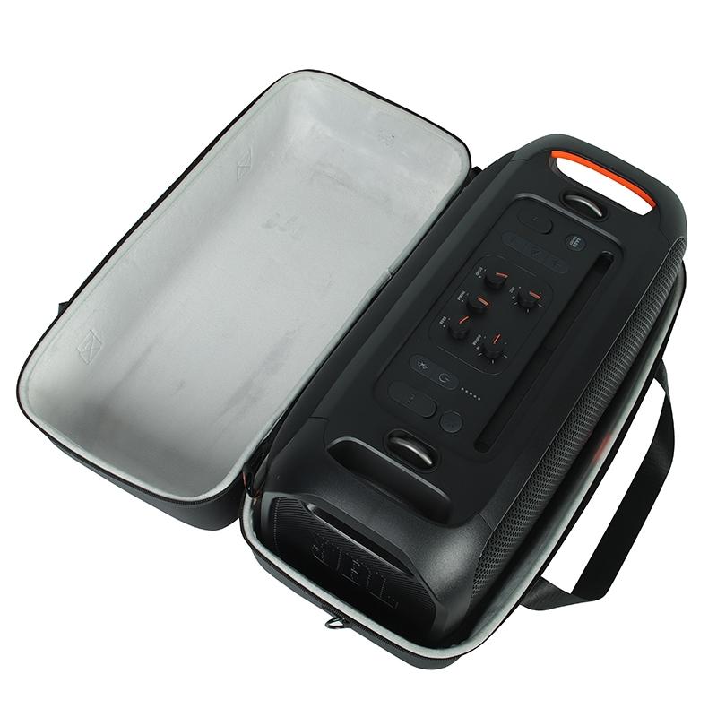 Jbl Partybox On-the-go Speaker Bag - Portable Storage Case - Black + Orange