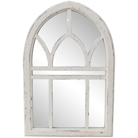 French Provincial Gothic-Style Wall Mirror 53x81cm