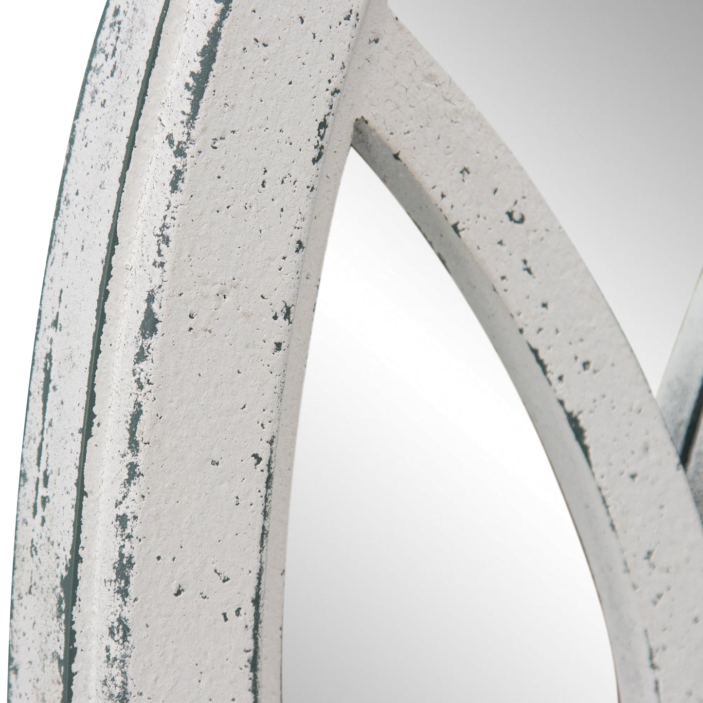 French Provincial Gothic-Style Wall Mirror 53x81cm