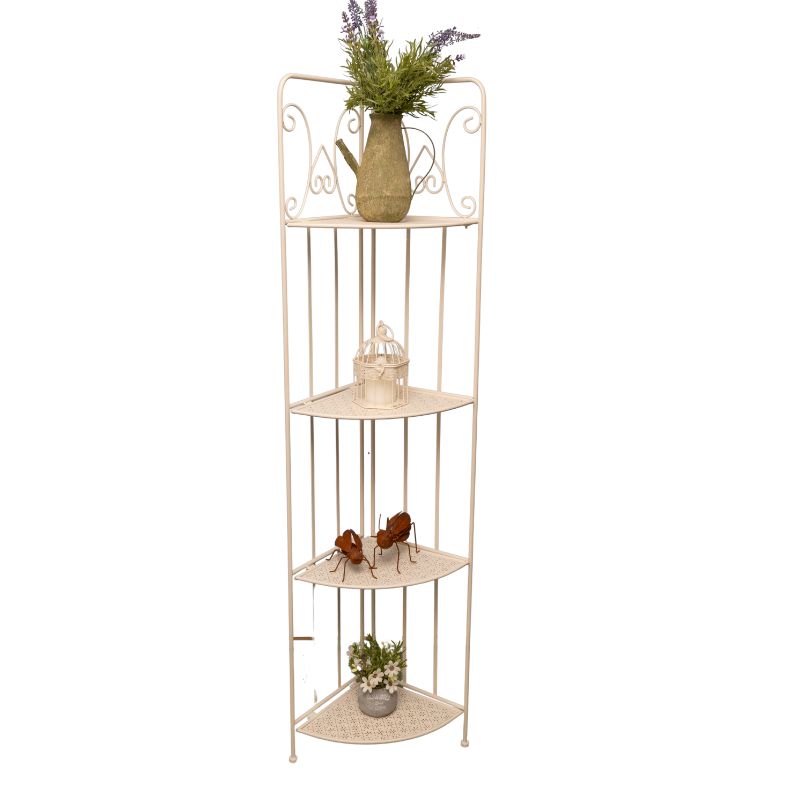 Bordeaux Corner Baker Stand 4-Shelf Unit 160cm