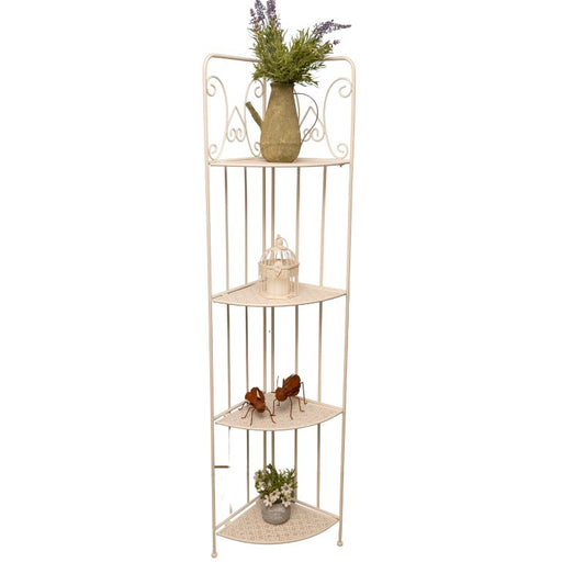 Bordeaux Corner Baker Stand 4-Shelf Unit 160cm