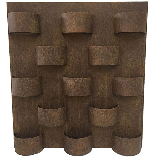 Rust 13-Planter Wallhanging