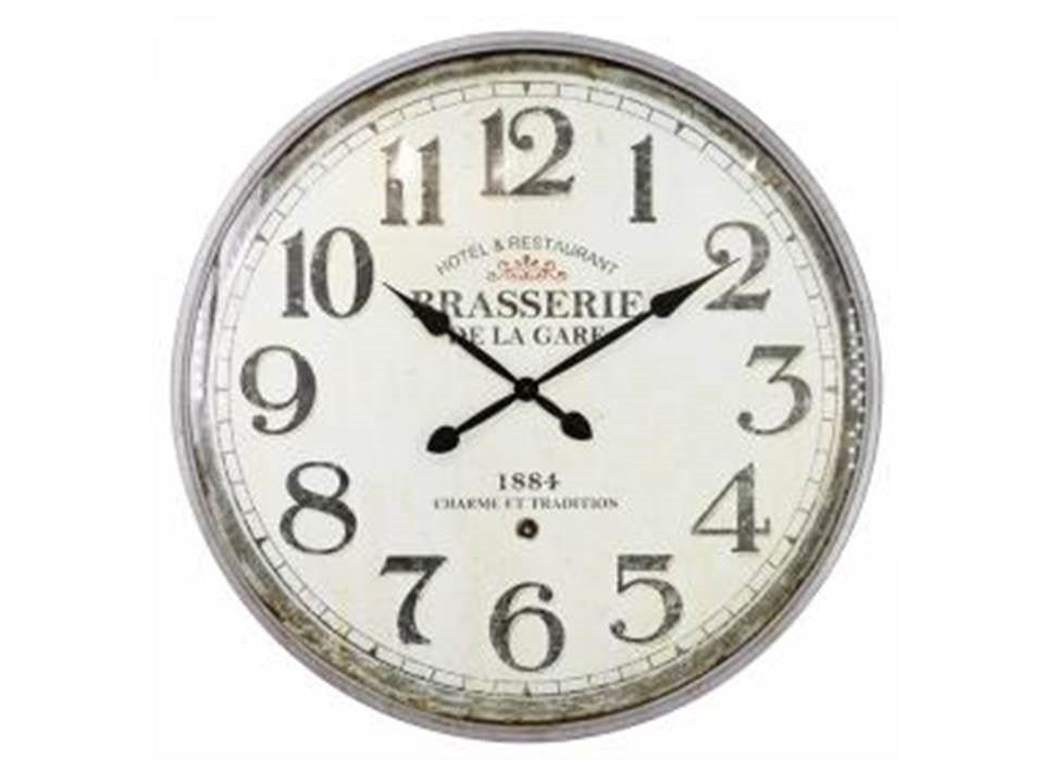 Brasserie Round Wall Clock 80cm