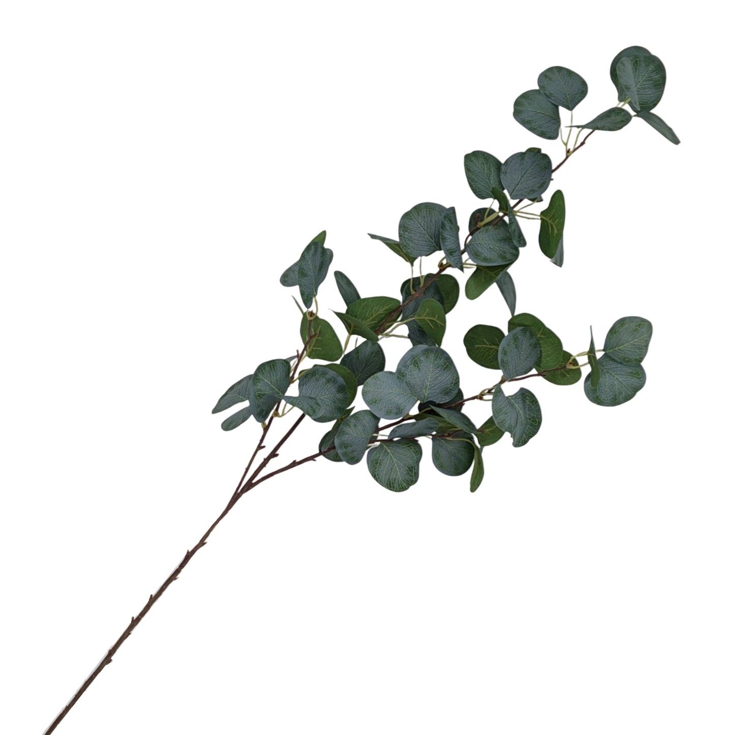 bulk 24 Artificial Eucalyptus Stem 3 Branches 110cm