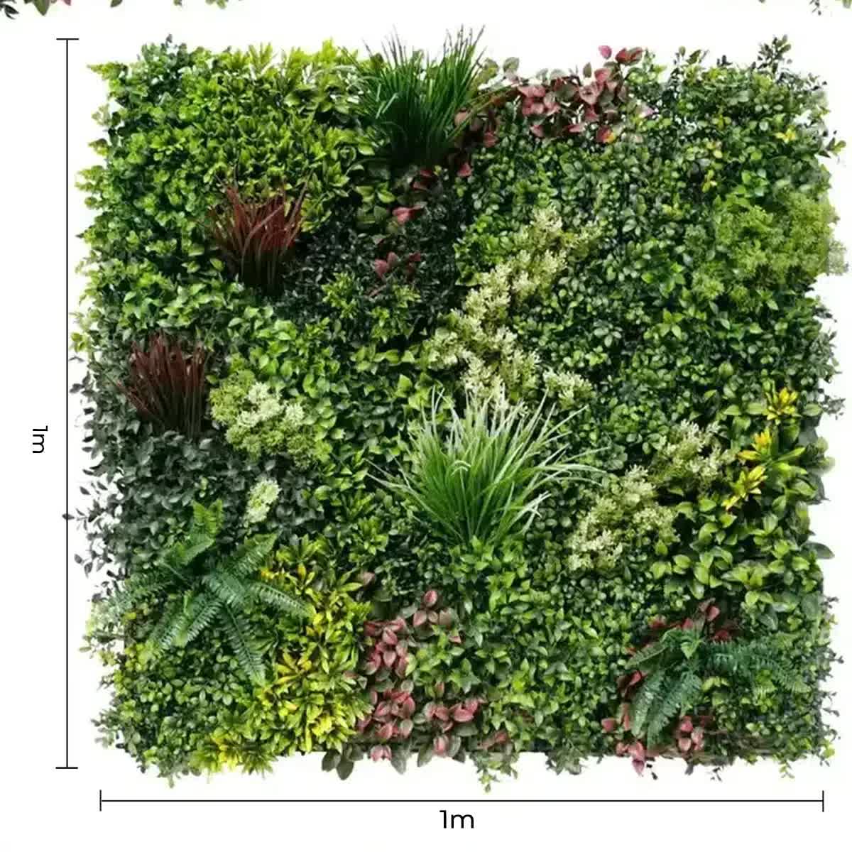 [Draft] Luxury Triptych Vertical Garden / Living Wall Set 3 of Pieces 1m x 1m (3 SQM Set) UV Resistant