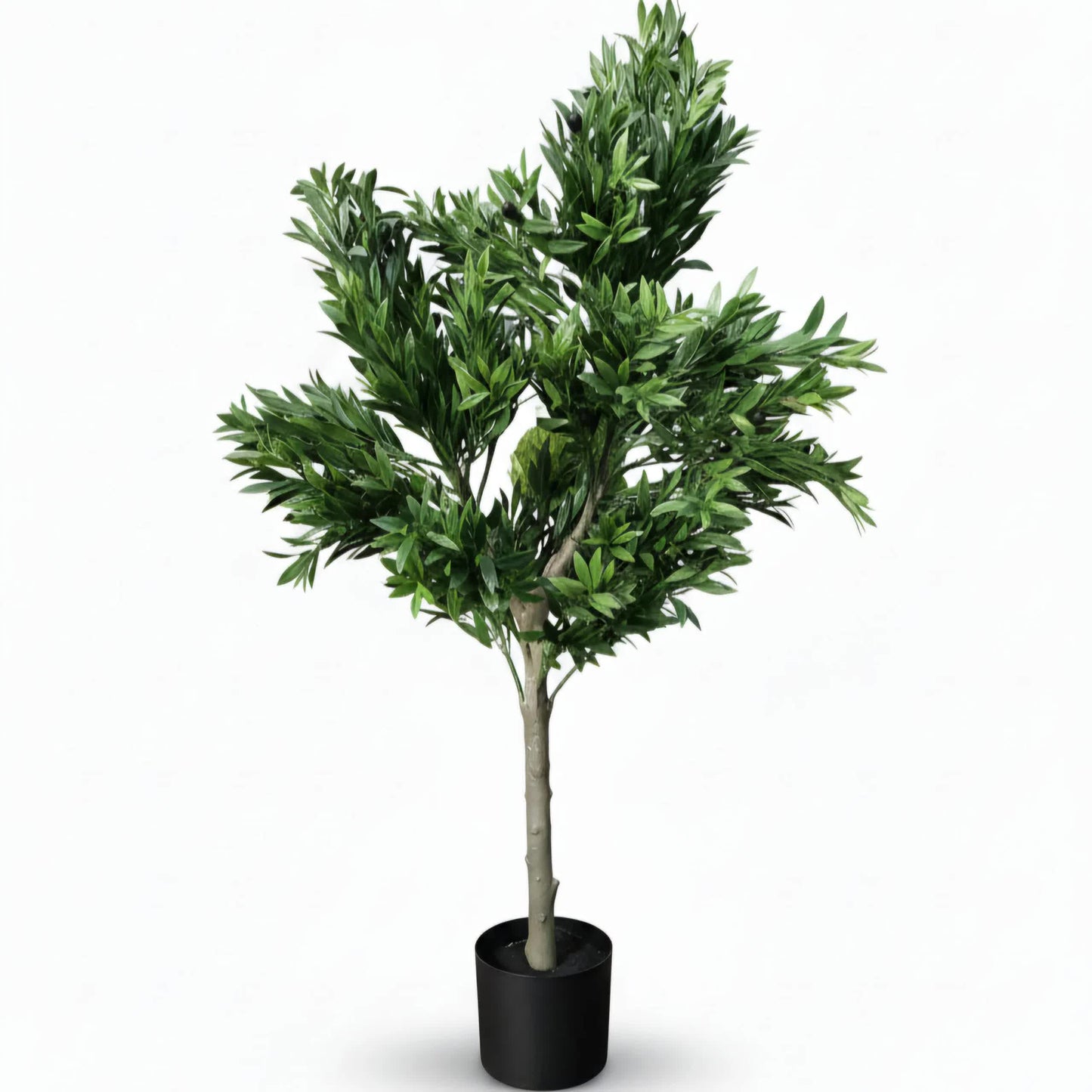 Premium Artificial Olive Tree 130cm UV Resistant