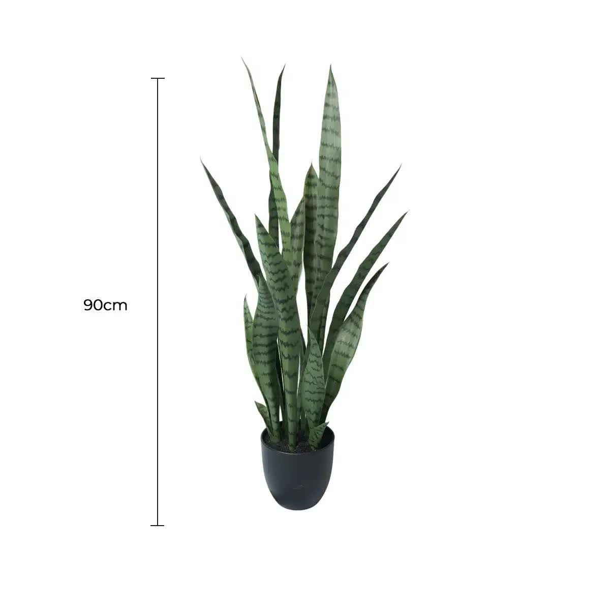 Artificial Snake Plant Sansevieria UV Resistant 90cm