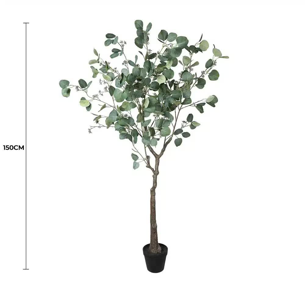 Artificial Eucalyptus Tree (Red Box Eucalyptus Polyanthemos) 150cm