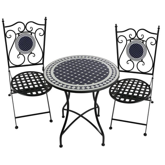 Hally 3 Piece Table & chairs Settings 60x72cm
