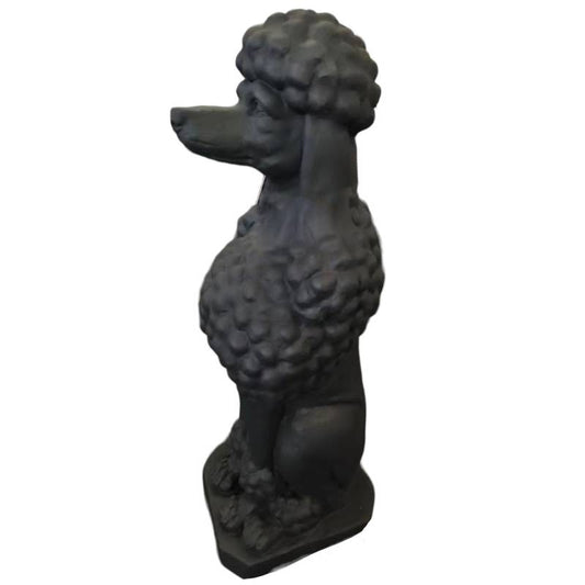 Priscilla Poodle Dog Statue 32x81cm