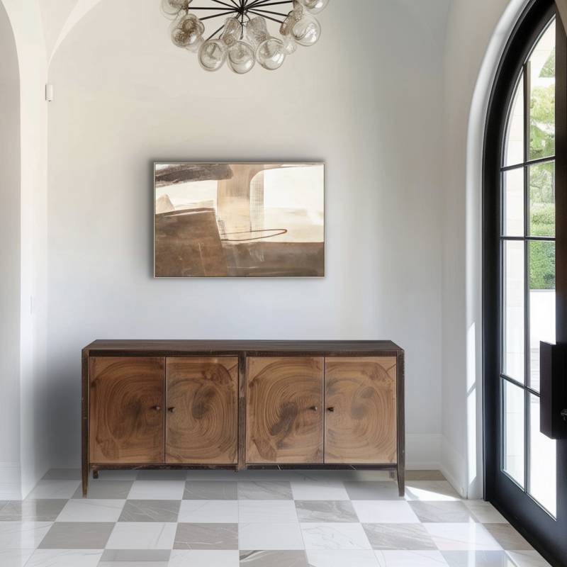 Mystery Artwork Framed Wall Art 80x120cm