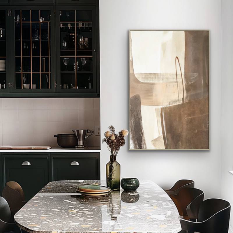 Mystery Artwork Framed Wall Art 80x120cm