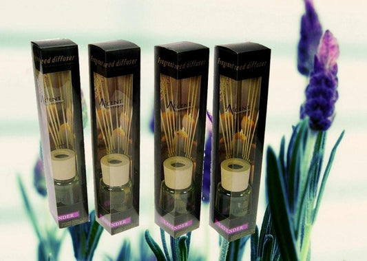 bulk 24 Scented Oil Diffuser Lavender 50Ml 8 Rattan Sticks