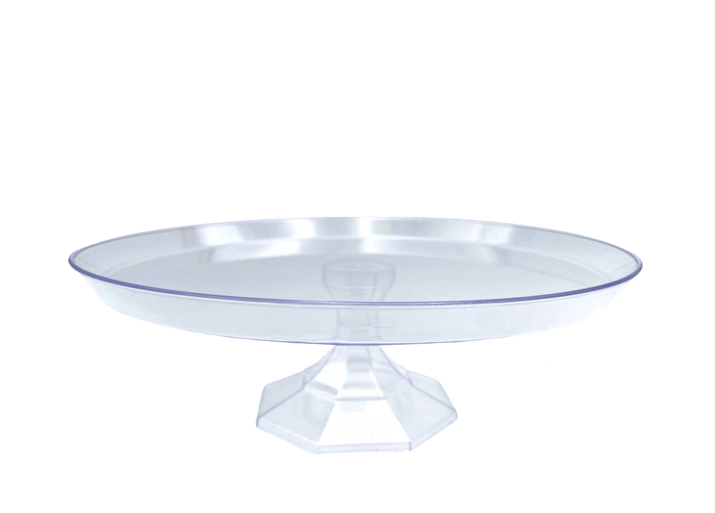 bulk 24 Clear Acrylic Cake Stand 30cm