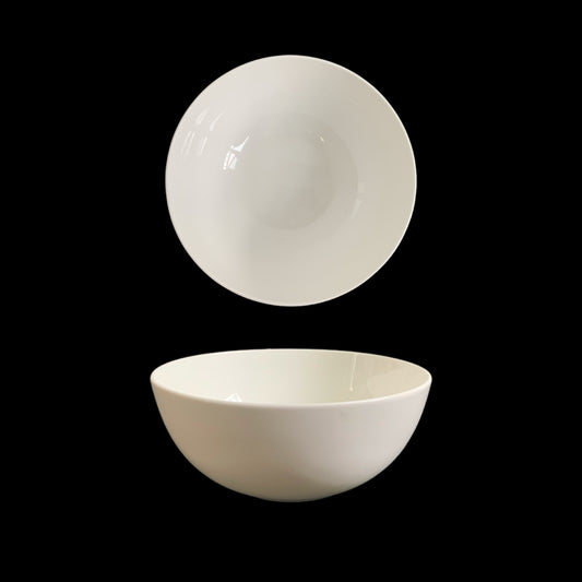 bulk 24 White Fine Bone China Bowl 7in 17cm