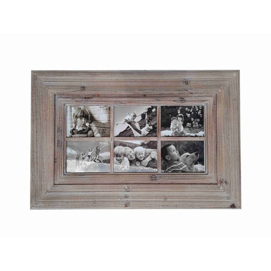 Antique 6 Collage Photo Frame 79cm
