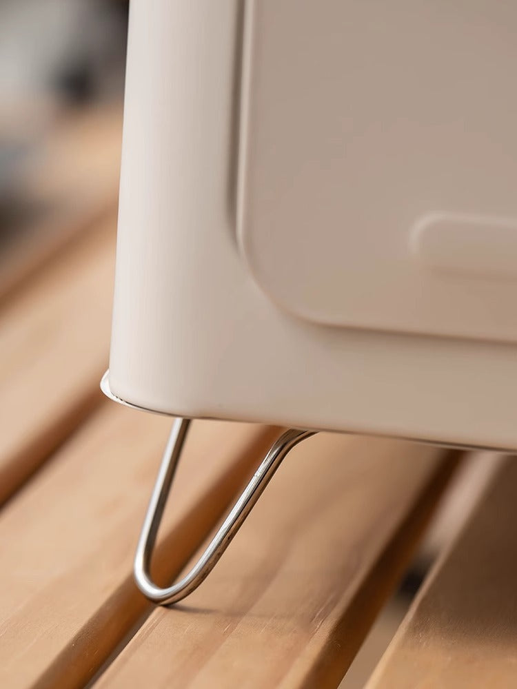 Black Portable Japanese Style Tabletop Charcoal Grill - Compact Hibachi BBQ for Outdoor Camping & Patio