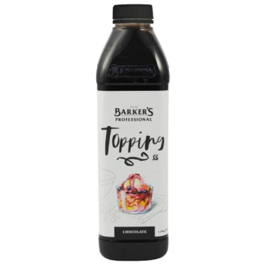 6 X Barkers Topping Chocolate 1L