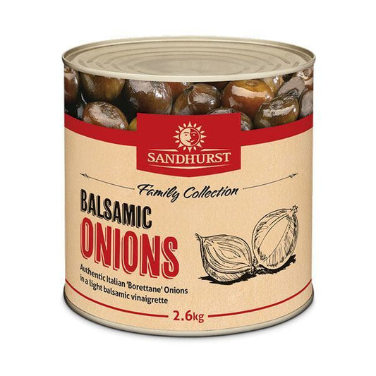 6 X Sandhurst Onions Balsamic  2.6Kg