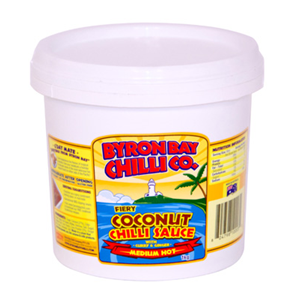 6 X Byron Sauce Fiery Coconut Chilli 1 Kg