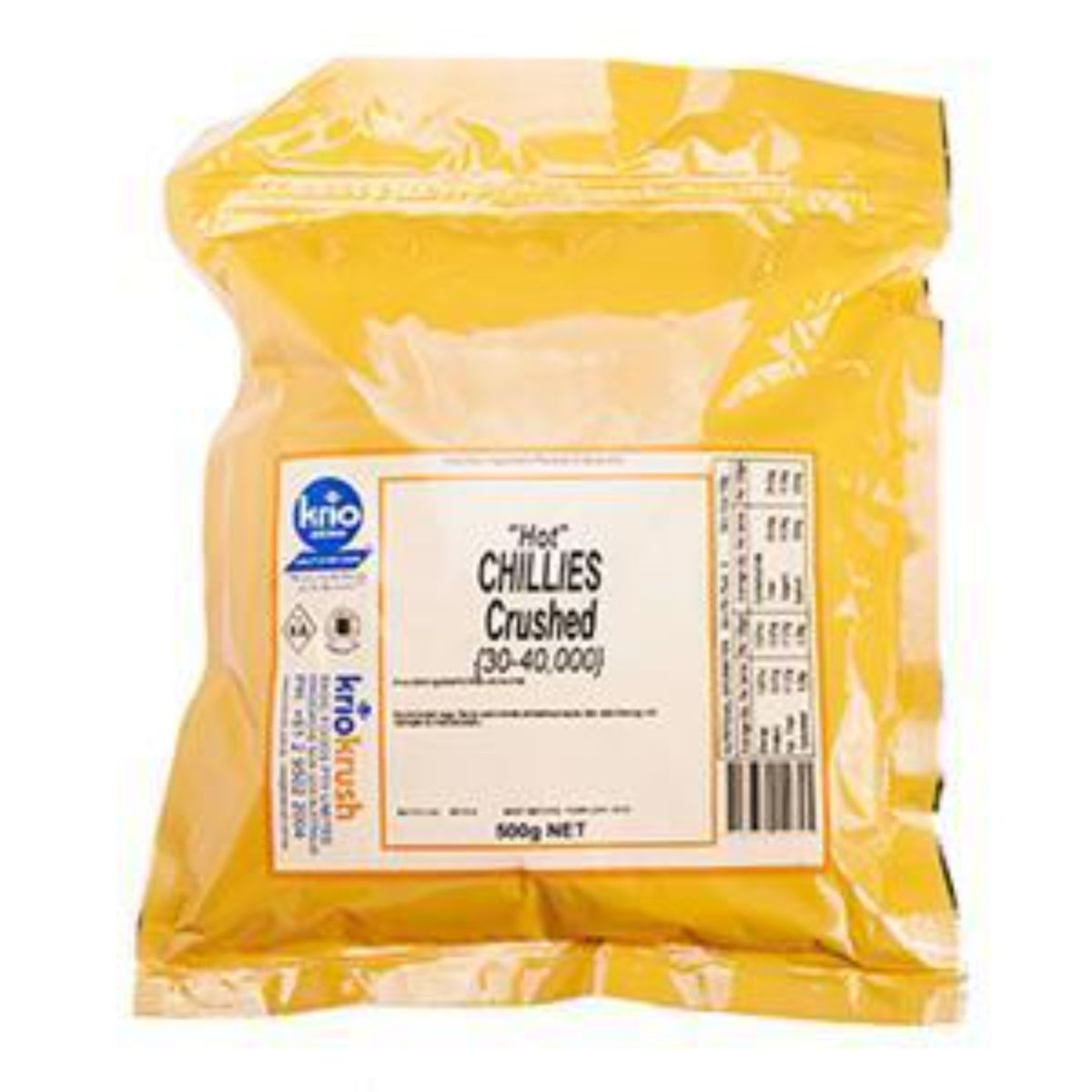 6Kg Crushed Chillis 12 X 500G