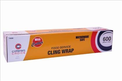 6 X Cling Wrap 600M X 45Mm