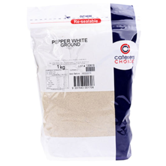 Pepper 1Kg White Ground