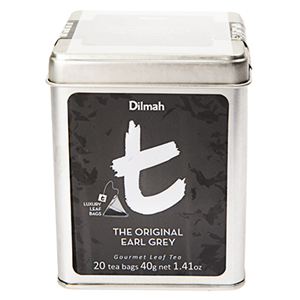 6 X 20 Dimlah Tea Bags Earl Grey Tin