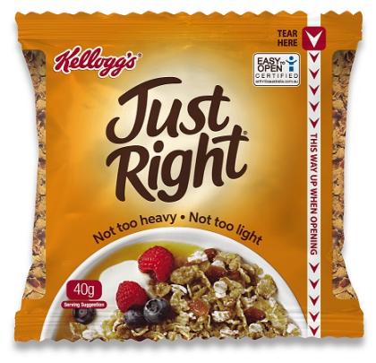 Just Right 30 X 40G Sachets