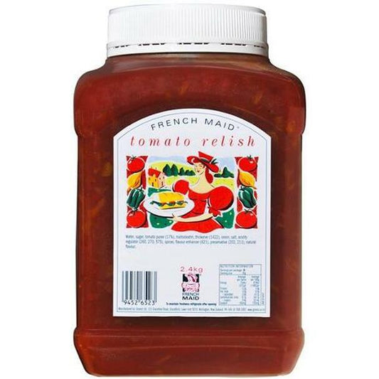 6 X  French Maid Relish Tomato 2.4Kg